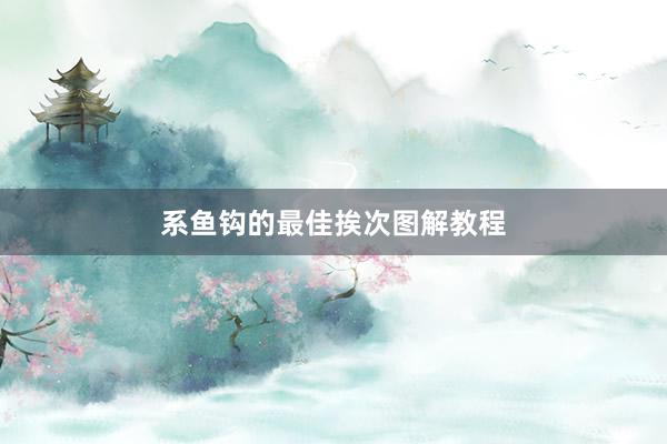 系鱼钩的最佳挨次图解教程